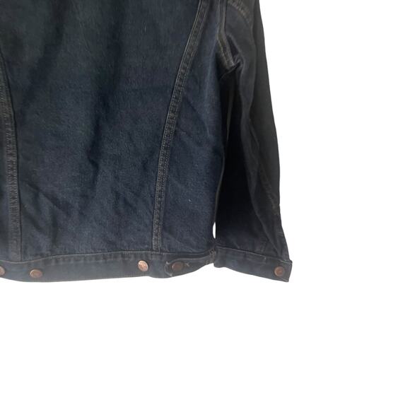 Bristol Blues Vintage 90s Size Medium‎ Chore Denim Button Up Jacket - Picture 6 of 9